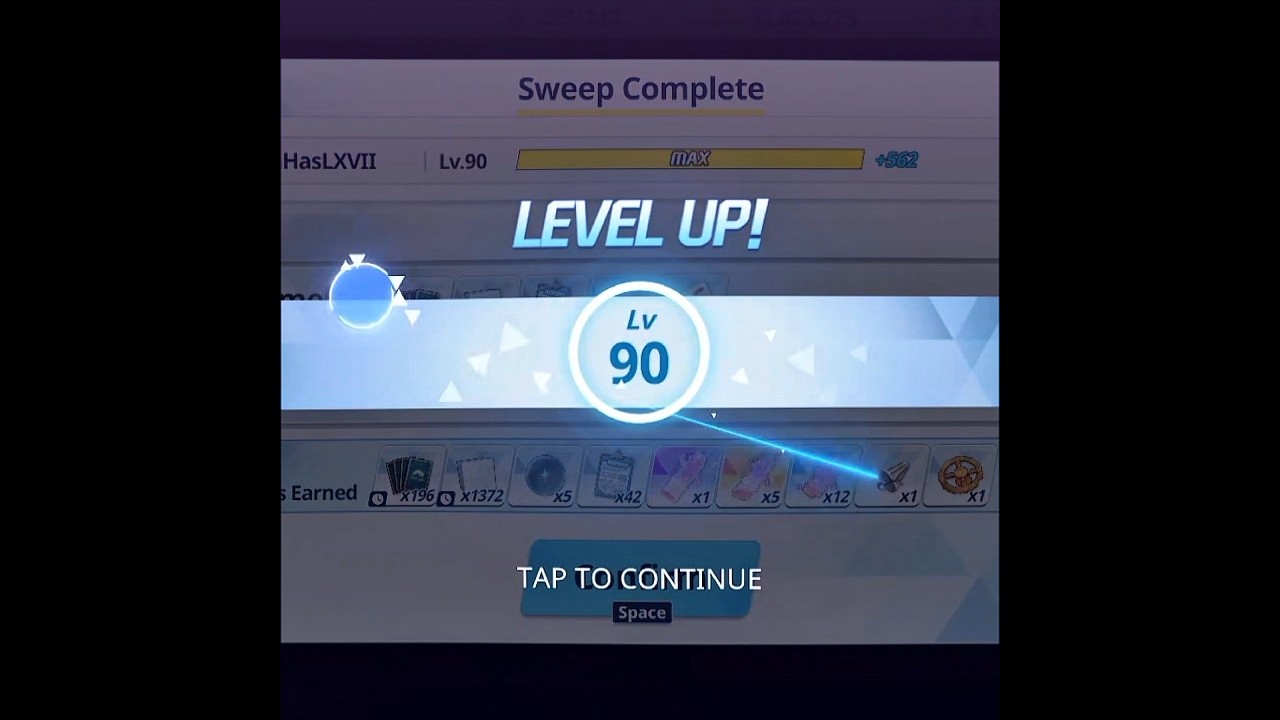 setelah penantian 8 bulan bermain game ini, akhirnya level 90 🤭😆 #bluearchiveglobal #fyp #fypシ