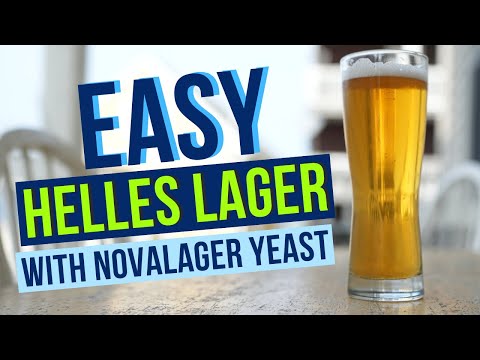 How to Brew a FANTASTIC HELLES EXPORTBIER at ROOM TEMP with NOVALAGER!