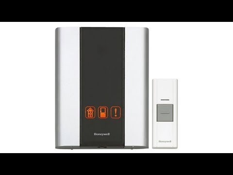 Honeywell RCWL300A1006/N P3-Premium Portable Wireless Door Chime and Push Button