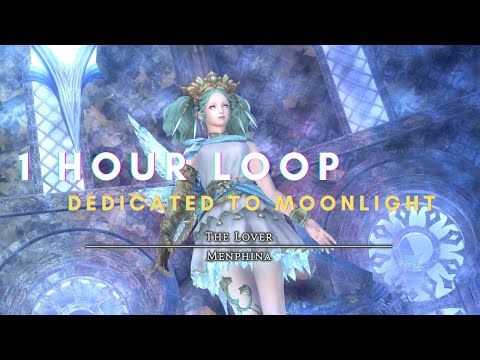 1 Hour Loop Menphina's Theme - Dedicated to Moonlight [FFXIV Euphrosyne OST]