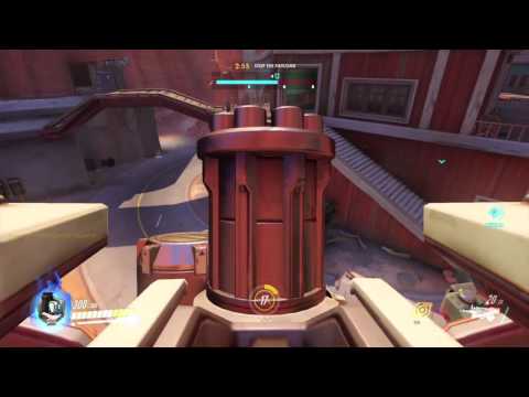 Overwatch Beta gameplay pt31 - That Tank MVP!