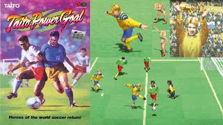 Taito Power Goal - Arcade - C&M Playthrough