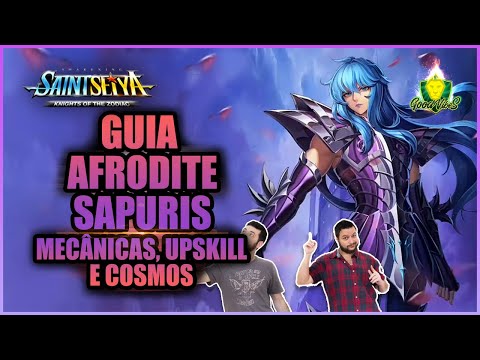 REVIEW COMPLETA do AFRODITE SAPURIS! TUDO SOBRE o PEIXES RENEGADO! Saint Seiya Awakening
