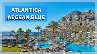 Atlantica Aegean Blue Rhodes | Resort & Room Tour | Food, Pools, Activities & Wa