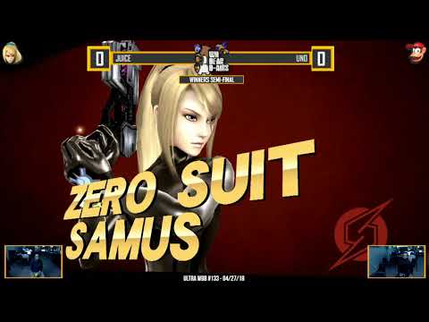 Ultra WBB #133 | Juice vs Uno - Winners Semi-Final - Super Smash Bros. for Wii U