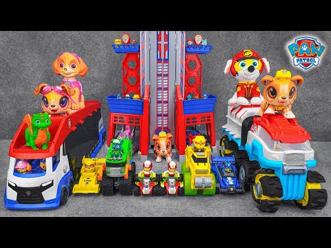 Seria rozpakowywania zabawek Psiego Patrolu | Wieża miejska w naturalnej wielkości z filmu Psi Patrol | Patrol dżungli