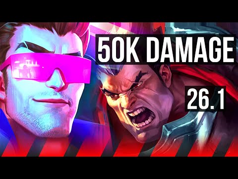 GAREN vs DARIUS (TOP) | 50K damage | EUW Master | 26.1