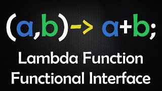 Lambda function and Functional interface - Advanced JAVA-1