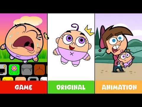 My NEW! Sprunki OC: Poof (from The Fairly OddParents) Game Vs Animation (All Versions)