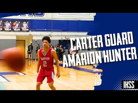 Dallas Carter Star Amarion Hunter is an Elite 2027 Recruit
