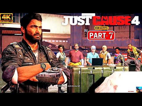 JUST CAUSE 4 PC Gameplay Walkthrough Part 7 [ 4K 60FPS PC ] - No Commentary (FULL GAME)