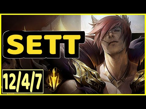 How to handle Aatrox in toplane as Sett