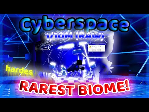 THE NEW RAREST BIOME WITH THE IMPOSSIBLE AURA.. Cyberspace | Sol's RNG