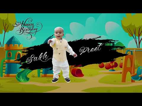 1st Birthday🥳🥳 Sukhpreet Singh ☺️😎One year Complete ☺️☺️