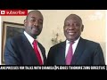 ANC Presses To Meet Chamisa Vows To Even Go Behind Zanu Pf Directive