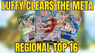 This Luffy Deck Dominated A Regionals OP15 | One Piece TCG
