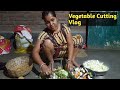 Indian House Wife Vegetables Cutting Vlog