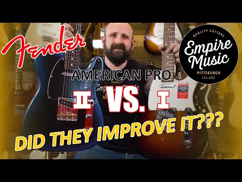 Fender American Professional II Vs. I - Telecaster