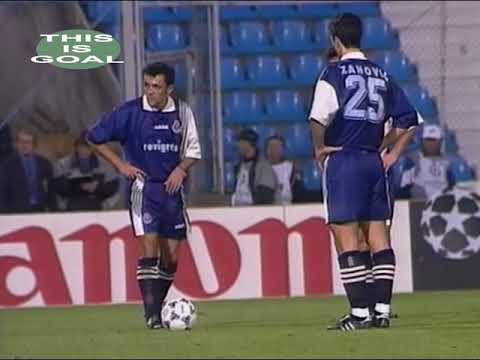 Goal! Ljubinko Drulovic. FC Porto vs Rosenborg BK. 30.10.1996
