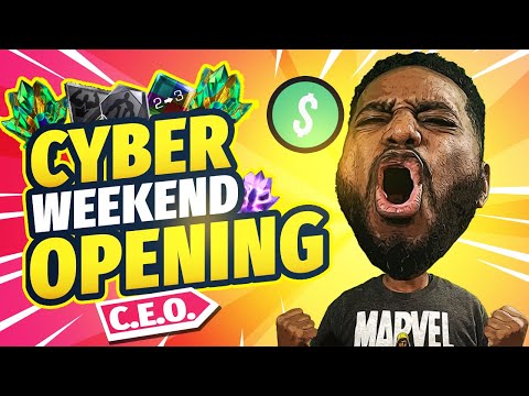 $400 Cyber Weekend C.E.O. Crystal Opening — INSANE C.E.O. LUCK?! 😱💎 | Marvel Contest of Champions