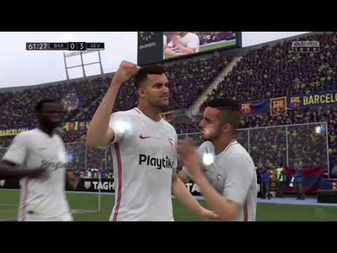 FIFA 19 Barcelona Career Mode EP6 - We Get Hammered!! Last Minute Penalty Winner!!