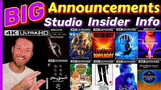 BIG 4K UltraHD Blu Ray Movie Announcements, Reveals & Studio Insider Info! Collector’s Film Chat #42