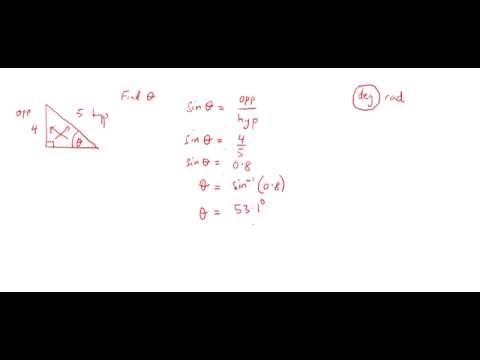 CSEC Maths - Trigonometric Ratios - sine, cosine and tangent