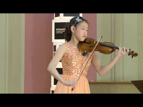 CLARA SHEN / Menuhin Competition 2018, Junior semi-finals