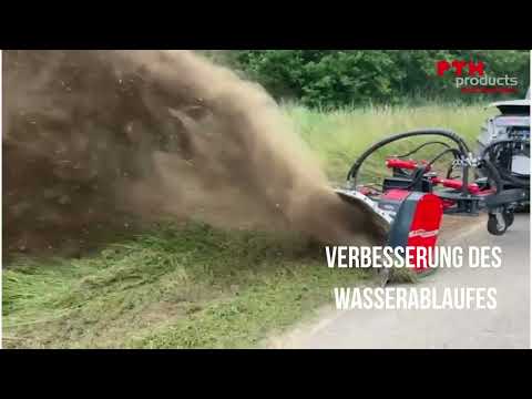 Fraiseuse  d'accotement idéale pour la rénovation et l'entretien de tous types d'accotements routiers - PTH PRODUCTS_8