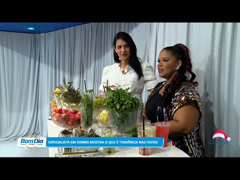 Especialista em Drinks mostra o que é tendência nas festas 30 12 2022