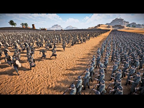 CAN 20,000 WEHRMACHT STOP 2,500,000 PERSIAN ARMY ? - Ultimate Epic Battle Simulator 2 | UEBS 2