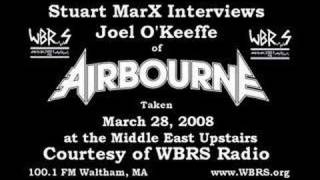 Stuart MarX Interview with Joel O'Keeffe of Airbourne