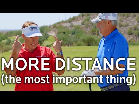 HOW TO GET MORE DISTANCE (The Most Important Thing)