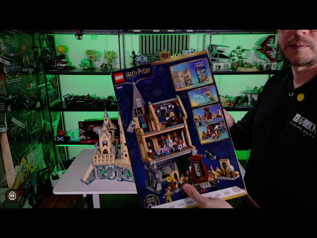 Vídeo relacionado con LEGO Harry Potter Castillo de Hogwarts: ala de Enfermería - Kit de Construcción con 7 Minifiguras Inc. Hermione Granger y Ron Weasley - Regalo para Niñas, Niños y Fans de 9+ Años - 76463