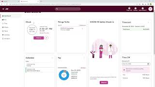Fix ADP Clock in button 2023