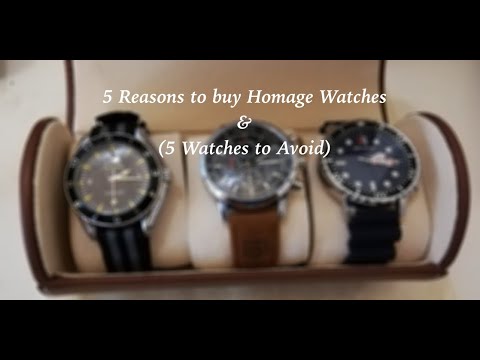 5 Reasons to buy a Homage Watch (and 5 Watches to Avoid)