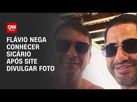 Flávio Bolsonaro nega conhecer “Sicário” após site revelar foto com aliado de Vorcaro | PRIME TIME