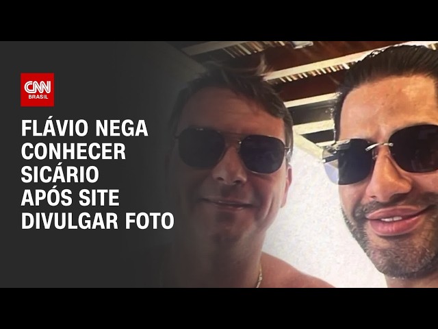 Flávio Bolsonaro nega conhecer “Sicário” após site revelar foto com aliado de Vorcaro | PRIME TIME