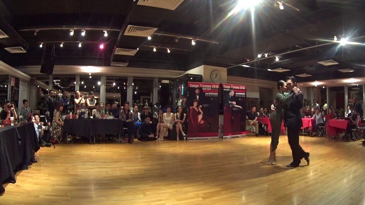 Amelia Rambe y Matthew 2018 Hk tango xtreme performance