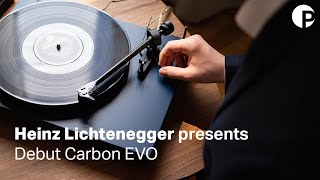 Video thumbnail for Heinz Lichtenegger presents Debut Carbon EVO | Pro-Ject Audio Systems by Pro-Ject Audio Systems