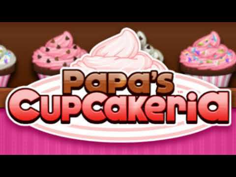 Papa's Cupcakeria - Order station/stats menu music extended