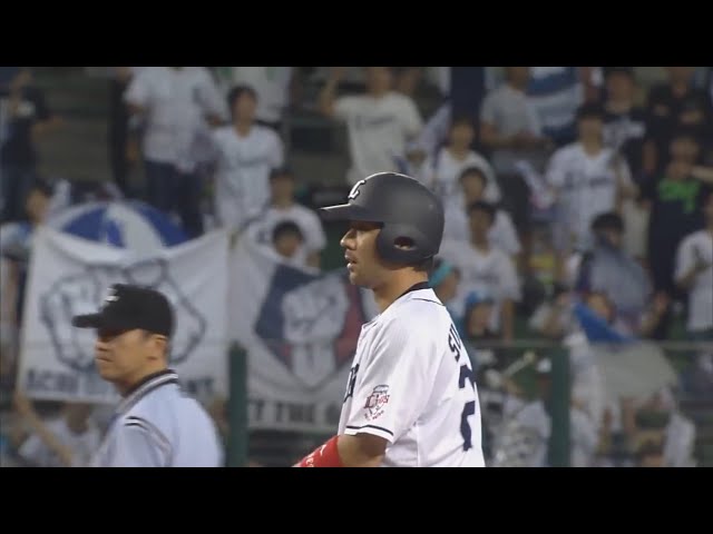 【2回裏】前日から4打席連続タイムリー!! ライオンズ・炭谷の先制打!! 2017/7/12 L-M