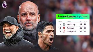 Premier League: Relive the EPIC three way battle for Premier League title 2023/24