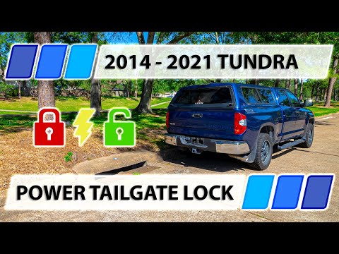 Toyota Tundra Mods | OEM Power Tailgate Lock Kit | PK3B6-34JS0 | PK3B6-34JL0 | Amazon | 3rd Gen