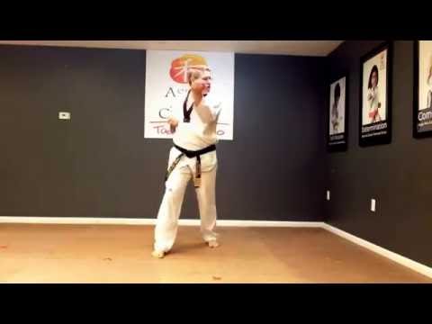Learn Taekwondo Online Taegeuk 2 TKD Tutorial