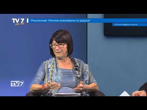 Tv7 con Voi del 25/10/2019 - Pensionati: perché scendiamo in piazza (3 di 3)