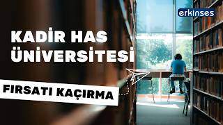 Kadir Has Üniversitesi öğrencilerine burs, teknopark ve prestijli kariyer sunuyo
