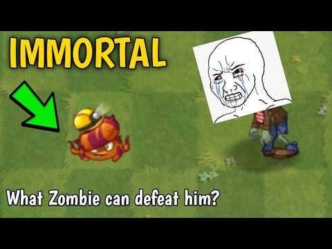 PvZ 2 - What Zombie can defeat IMMORTAL ESCAPE ROOT?