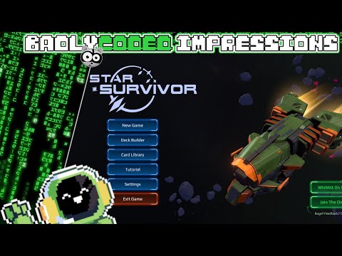 STAR SURVIVOR DEMO | BadlyCoded Impressions