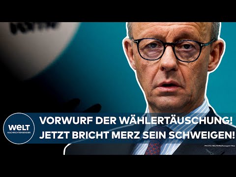 DEUTSCHLAND: Schuldenpläne! Vorwurf der Wählertäuschung? Jetzt bricht Friedrich Merz sein Schweigen!